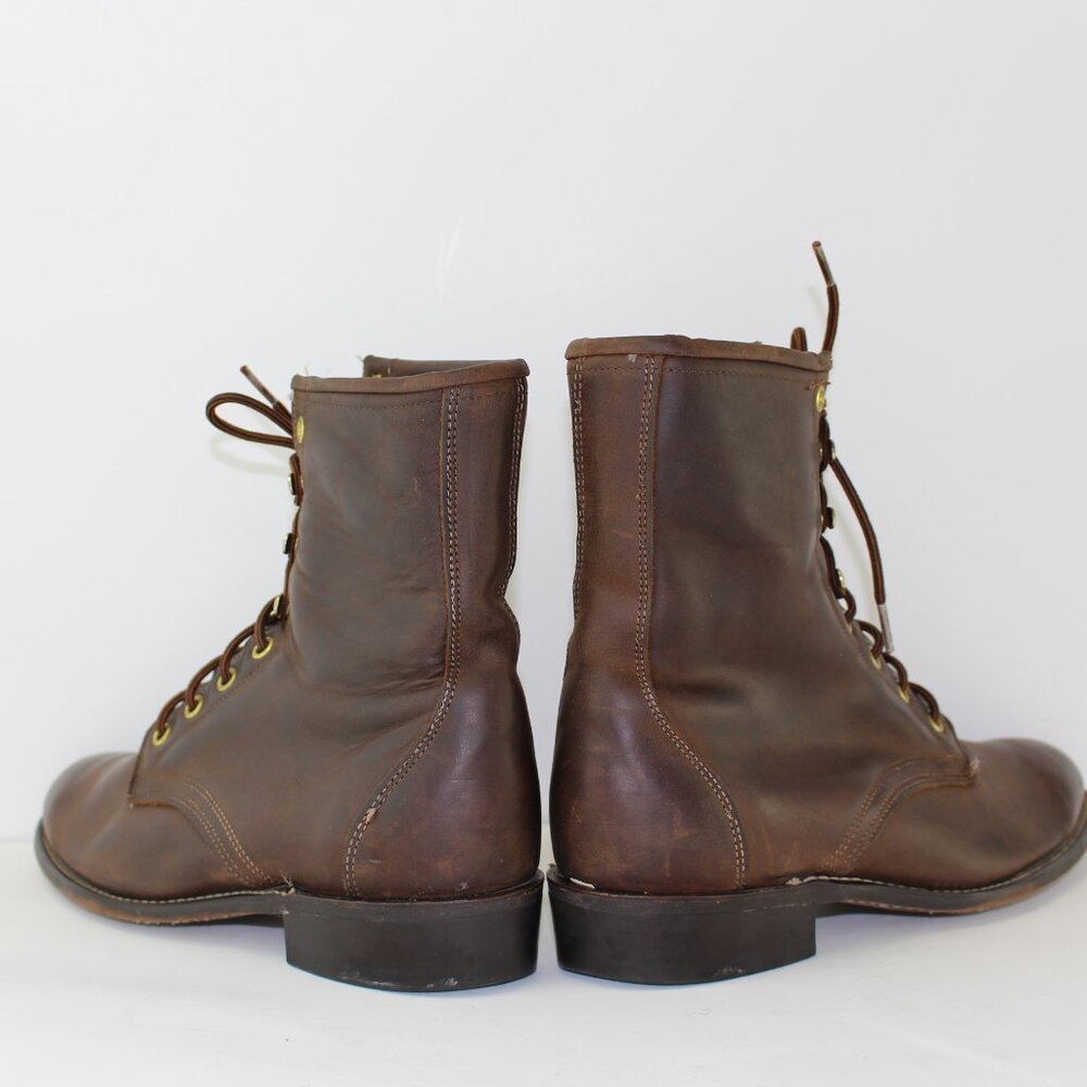 Laredo Roper Style Leather Boots Women  (US 9.5) - Picture 6 of 10
